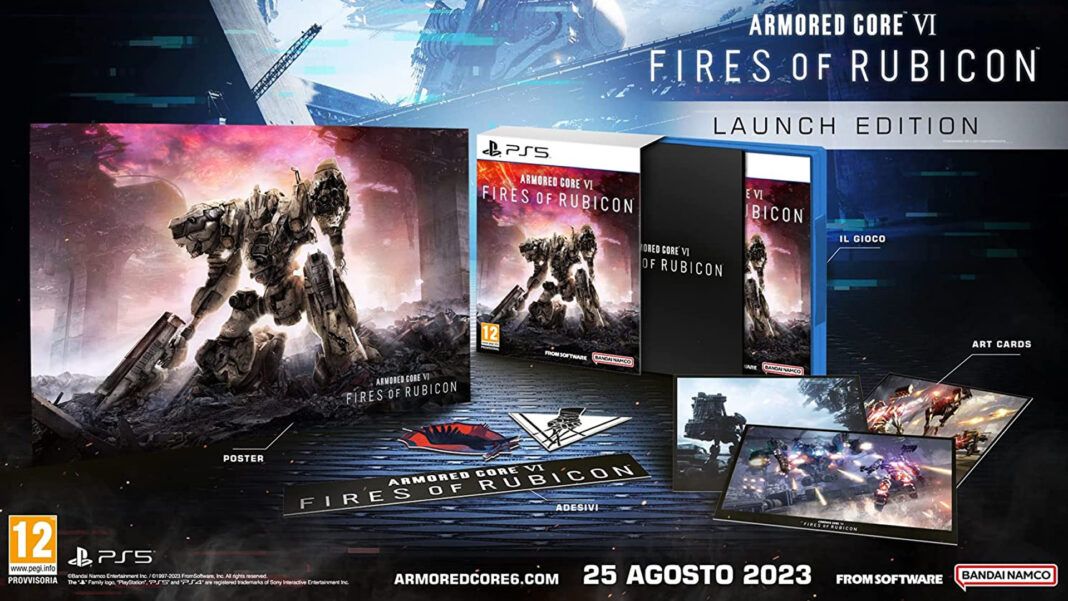 Armored Core 6 Launch Edition Aperti I Pre Order Dell Edizione