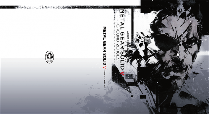 Metal Gear Solid V Ground Zeroes cover artwork Yoji Shinkawa preordine