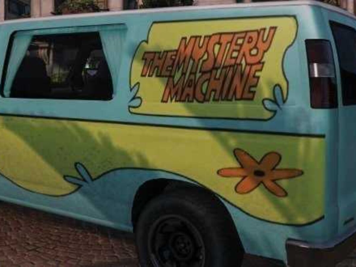 Gta 5 Mod Permette A Chop Di Utilizzare La Mystery Machine Di Scooby Doo