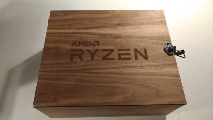 AMD Ryzen review kit box