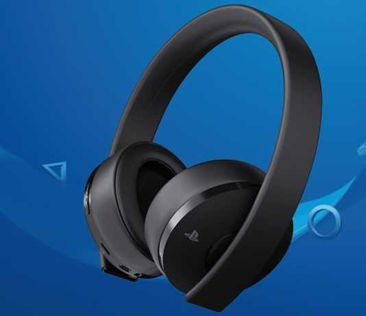 Sony Headset Gold