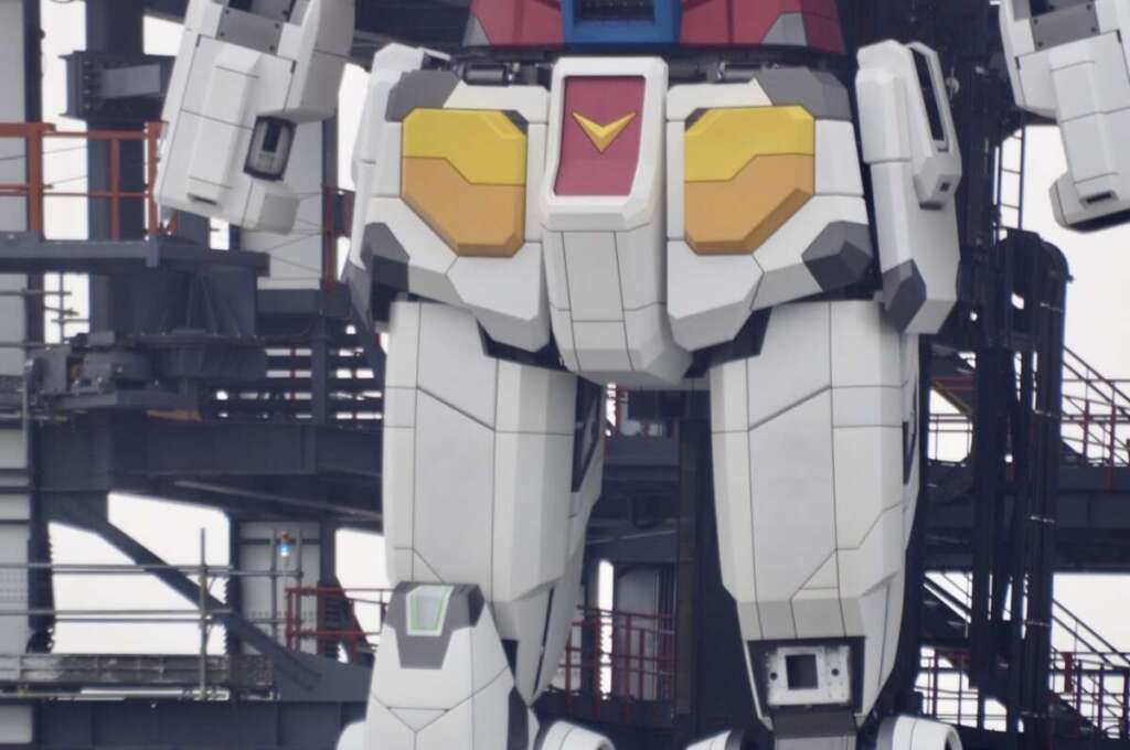 Gundam reale giappone gundamfactory yokohama cammina 3
