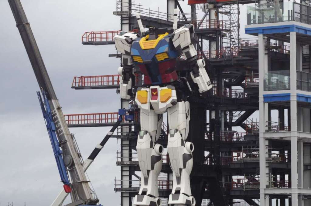 Gundam reale giappone gundamfactory yokohama inchino 2