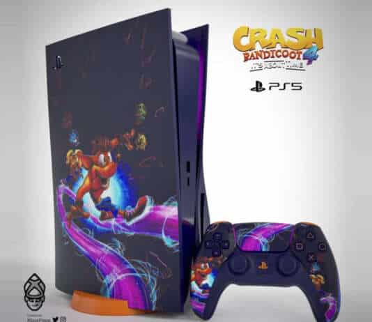 playstation 5 crash bandicoot fan made