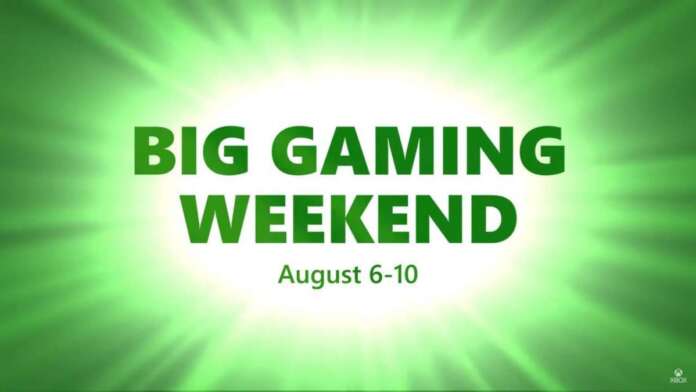 Microsoft Xbox Big Gaming Weekend