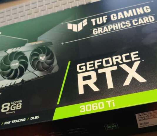 ASUS TUF RTX 3060 Ti