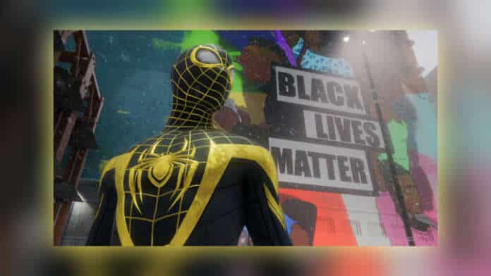 Marvel's Spider-Man Miles Morales Black Lives Matter