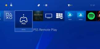 PlayStation 4 streaming PS5
