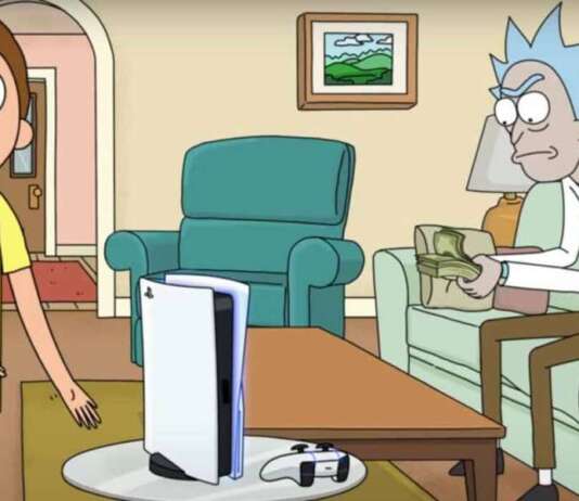 rick and morty playstation 5 ps5 sony