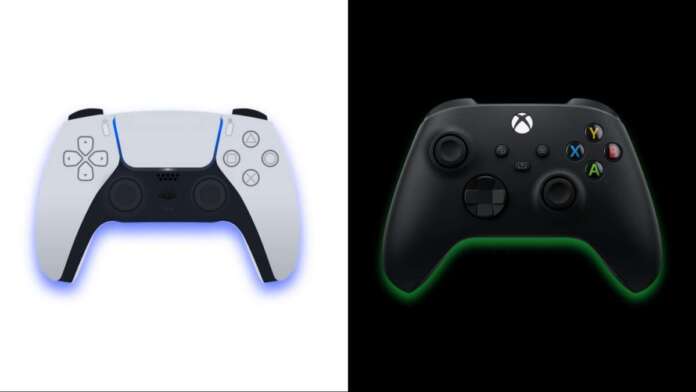 DualSense PS5 vs Xbox Wireless Controller Xbox Series X Xbox Series S