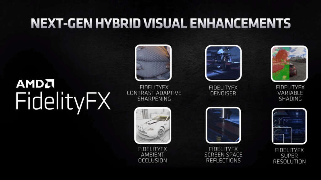 AMD FidelityFX PlayStation 5 Xbox Series S Xbox Series X RNDA