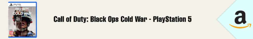 Banner Amazon Call of Duty Black Ops Cold War PS5