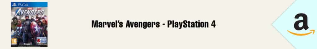 Banner Amazon Marvel's Avengers PS4