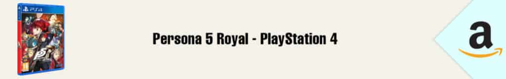 Banner Amazon Persona 5 Royal PS4