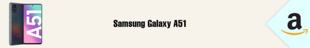Banner Amazon Samsung Galaxy A51