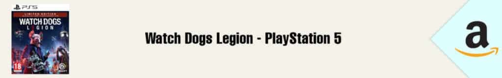 Banner Amazon Watch Dogs Legion PS5