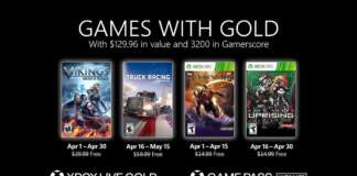 Xbox Games With Gold Aprile 2021