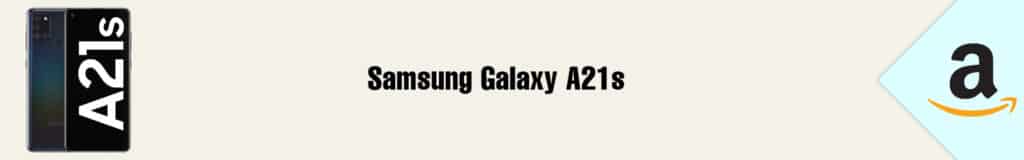 Banner Amazon Samsung Galaxy A21s