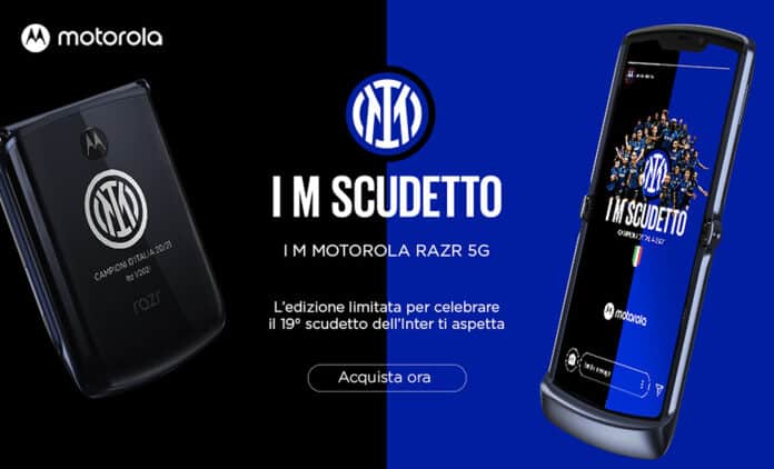 Motorola Razr I M Scudetto Inter