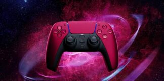 PlayStation 5 DualSense Cosmic Red