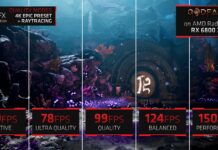 AMD fidelityfx Super Resolution