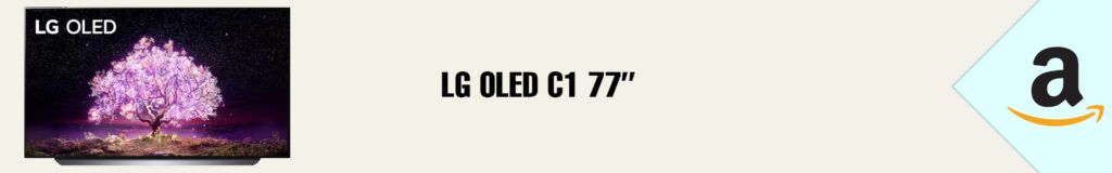 Banner Amazon LG OLED C1 77