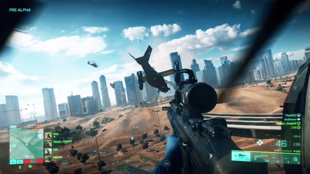 Battlefield 2042 si mostra finalmente in un distruttivo video gameplay!