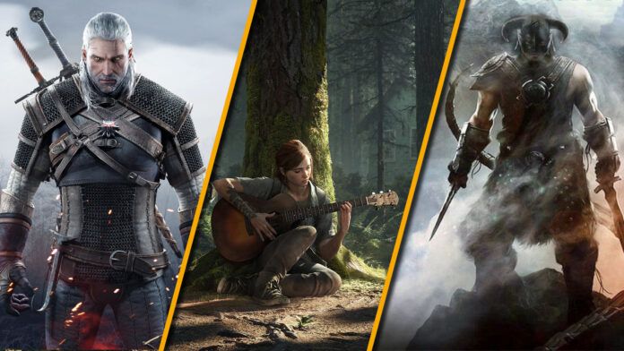 Colonne Sonore The Witcher 3 The Last of Us Skyrim