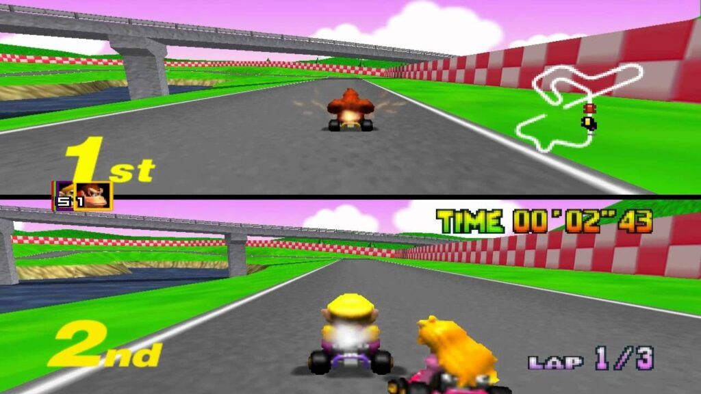 Nintendo 64 25 anni Mario Kart 64 1