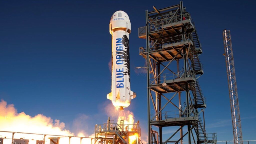 Jeff Bezos vola nello spazio con New Shepard! Un successo ...