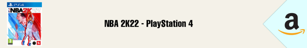 Banner Amazon NBA 2K22 PS4