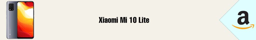 Banner Amazon Xiaomi Mi 10 Lite