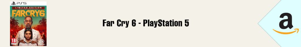 Banner Amazon Far Cry 6 PS5