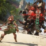 Horizon Forbidden West PlayStation 5 PlayStation 4 Aloy Tremortusk Guerrilla Games PlayStation Studios PlayStation Showcase