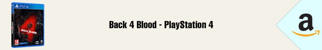 Banner Amazon Back 4 Blood PS4