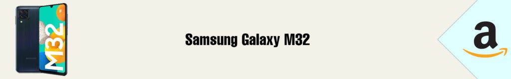 Banner Amazon Samsung Galaxy M32
