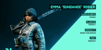 Battlefield 2042 Emma Sundance Rosier primo personaggio non binario DICE EA Electronic Arts