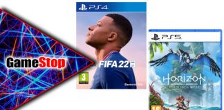 Offerte GameStop FIFA 22 Horizon Forbidden West PlayStation 4 PlayStation 5