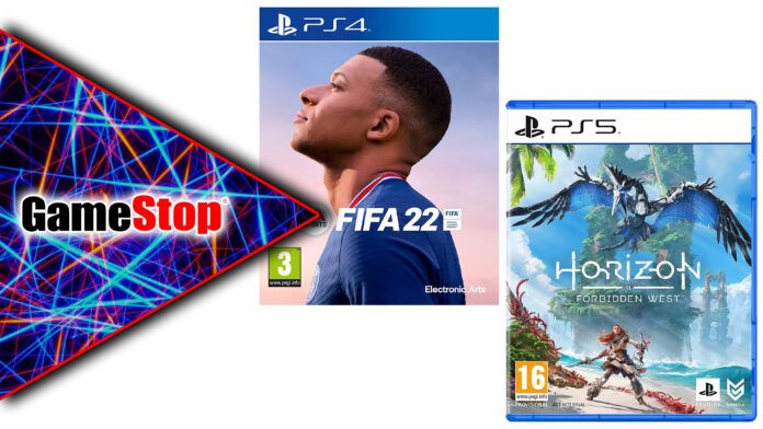 Offerte GameStop FIFA 22 Horizon Forbidden West PlayStation 4 PlayStation 5