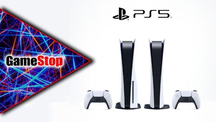 Reabastecimiento de PlayStation 5 GameStop