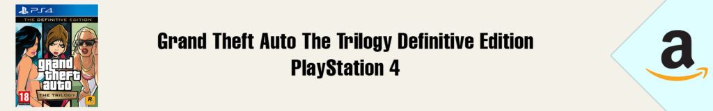 Banner Amazon GTA Trilogy Definitive Edition PS4