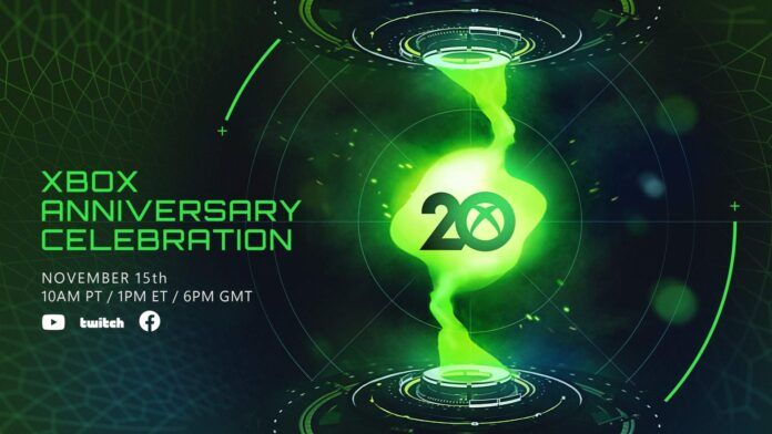 Xbox Anniversary Celebration evento Xbox 20 anni Microsoft
