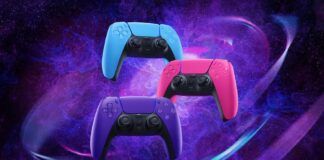 PlayStation 5 DualSense Nova Pink Starlight Blue Galactic Purple