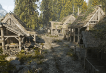 The Elder Scrolls 5 Skyrim Riverwood Unreal Engine 5 next-gen Christian Gomm