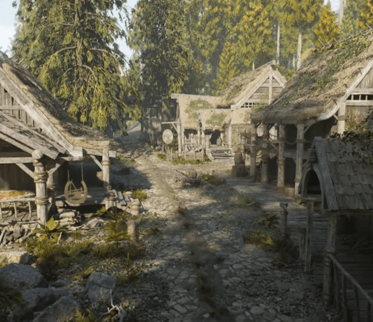 The Elder Scrolls 5 Skyrim Riverwood Unreal Engine 5 next-gen Christian Gomm