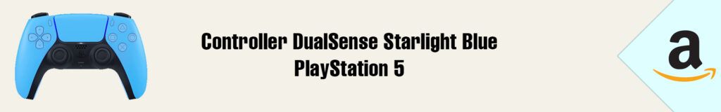 Banner Amazon Controller DualSense Starlight Blue PlayStation 5