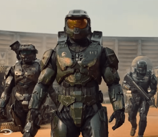 Halo serie TV series second trailer release date march 24th Paramount plus