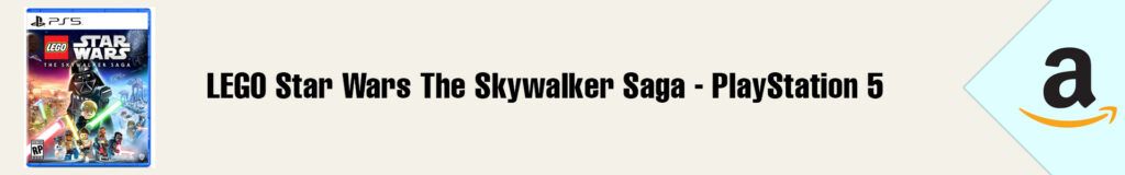 Banner Amazon LEGO Star Wars The Skywalker Saga PS5