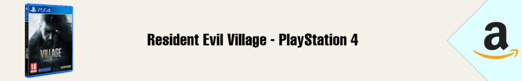 Banner Amazon Resident Evil Village PS4