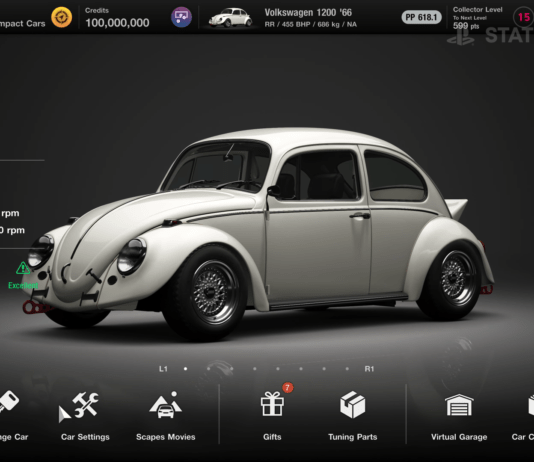 Gran Turismo 7 tuning editor livree Volkswagen 1200 '66 Porsche 911 Engine Swap